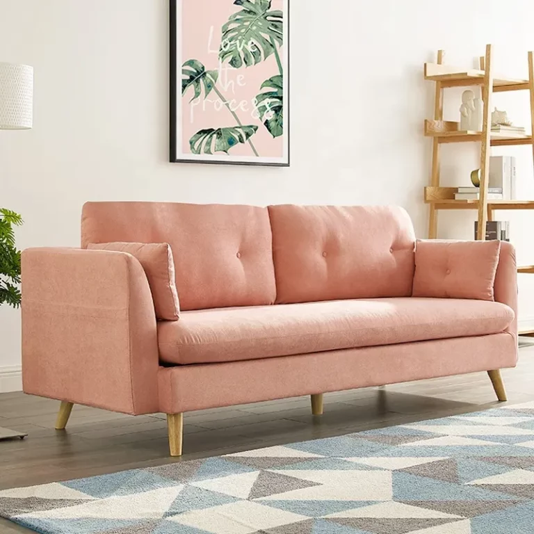 Modern Furniture Fabric Sofa Set Two-seater Sofa With Pillow washable sofa combination