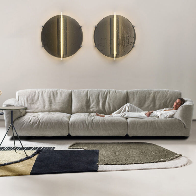 Wholesale Sofas White Fabrics Lazy Couch Upholstered Sofa Set Furniture