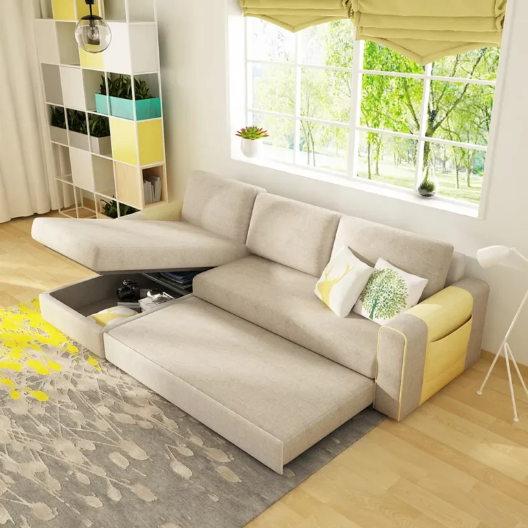 New Arrival Functional Living Room Sofa Bed Corner Folding Sofa with Storage
