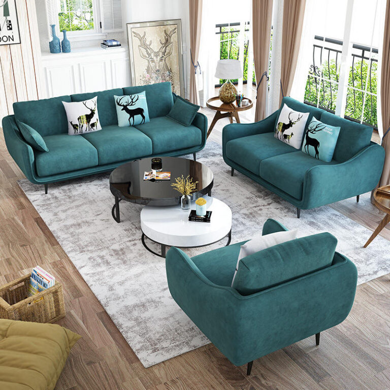Italian Minimalist Sofa Modern Simple Small Family Cloth Sofa Nordic Style Removable Washable Upgraded Sponge Sofa Black Fabric