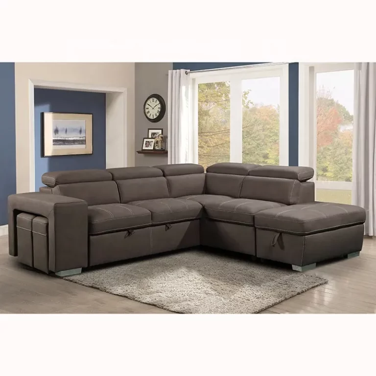 luxury sofa bed modern fabric sectional sofa set for living room sofa with storage