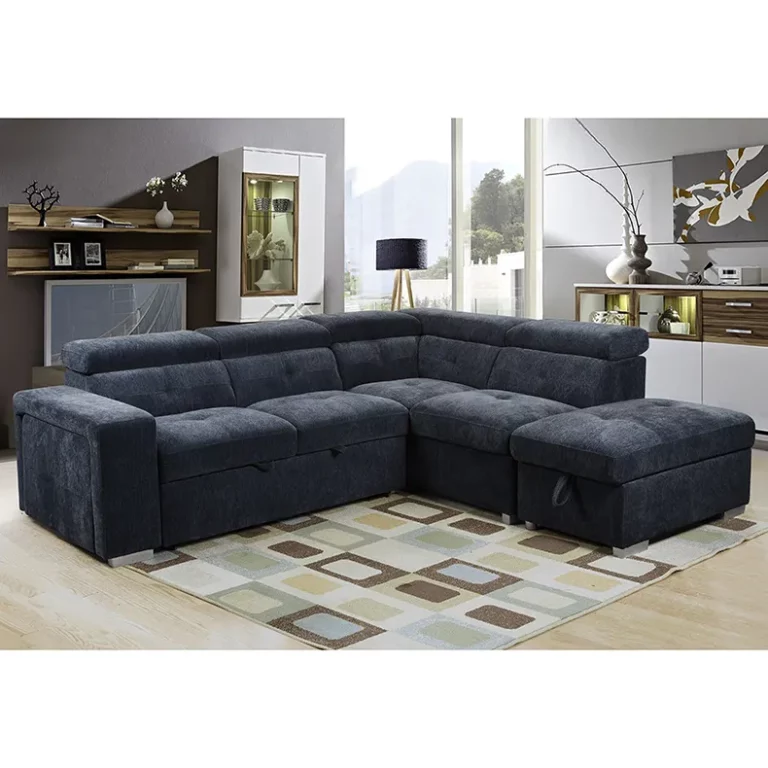 Modern design fabric sleeper sofa bed with storage High quality living sofa cum bed