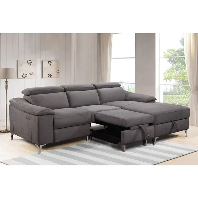 Modern home furniture corner sofa set Sleeping functional sectional sofa bed Multi functional sofa