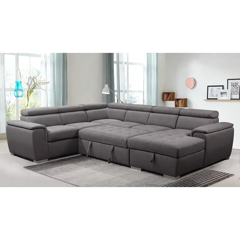 Living room furniture Modern U shaped corner sofa European style large sofa bed sleeper