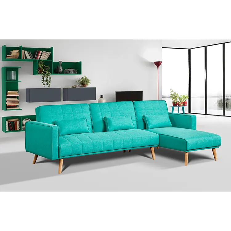 Hot Selling Modern Fabric Foldable Living Room Sofa Bed Couch Folding Sofa Bed