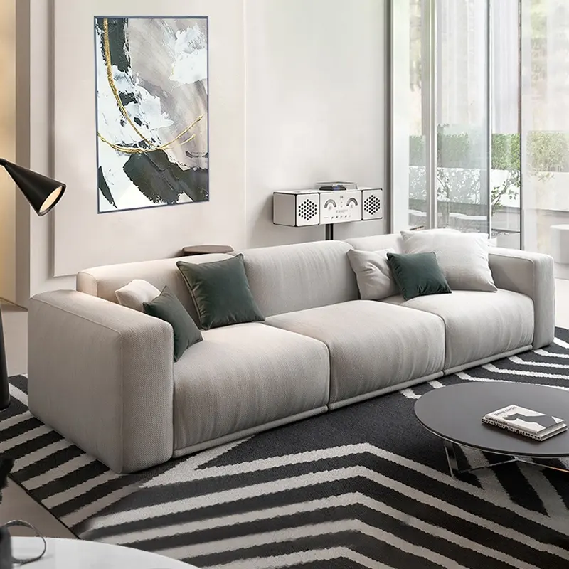 Sectional Sofa Couch Fabric Sofa for Apartments Living Room Sofas Furniture Fabric Couch