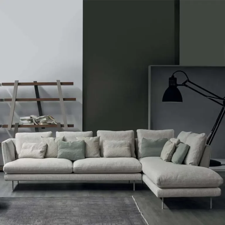 Fabric Sofa Home Furniture Modular L-Shaped Corner Sectional Sofas Living Room Sofas