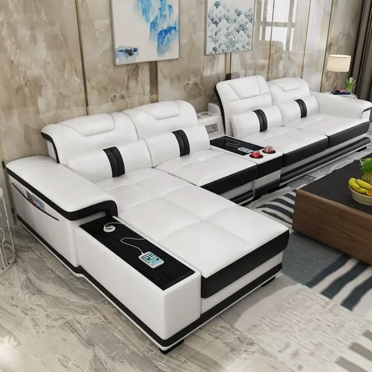 hot selling multifunctional living room furniture sofa leather couch
