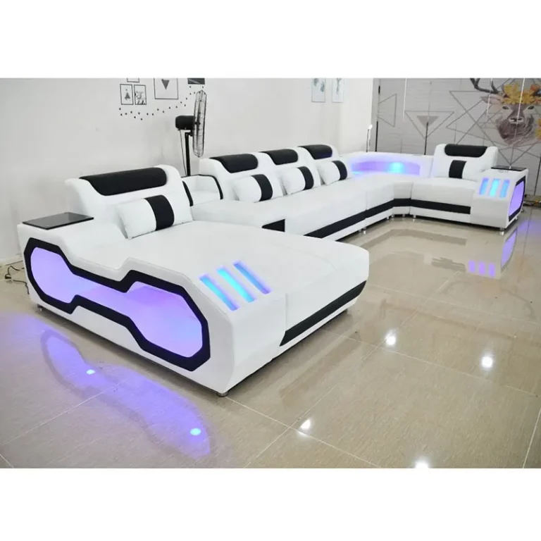 Modern Style Living Room Sofas Genuine Leather Sofas Sectional Sofa Set Furniture Recliner