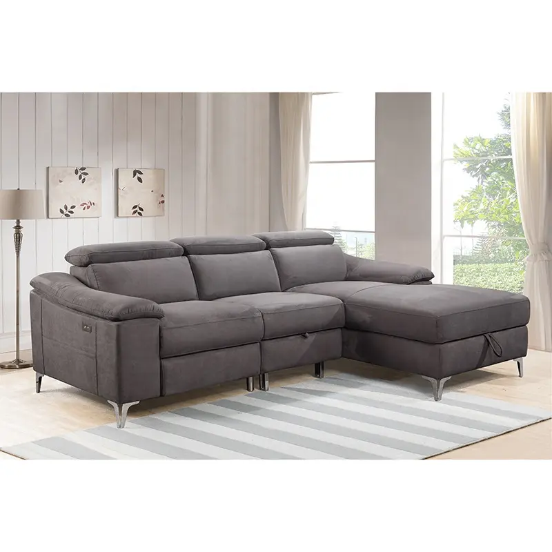 Modern home furniture corner sofa set Sleeping functional sectional sofa bed Multi functional sofa