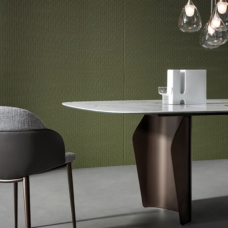 table dining kitchen 6 chair modern luxury marble top dining table italian set 6 seater classic