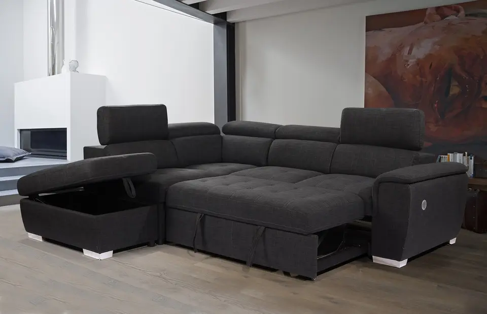new design home furniture corner sofa set corner lounge with sofa bed