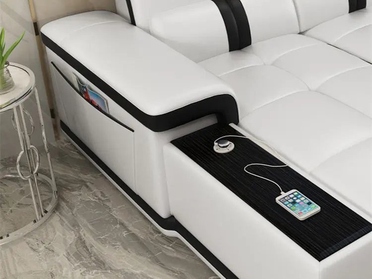 hot selling multifunctional living room furniture sofa leather couch