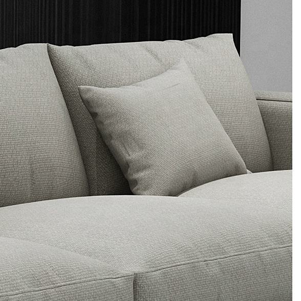 Modern Luxury Deep White Sectional 7 Seater Large Corner Sofa Set Furniture