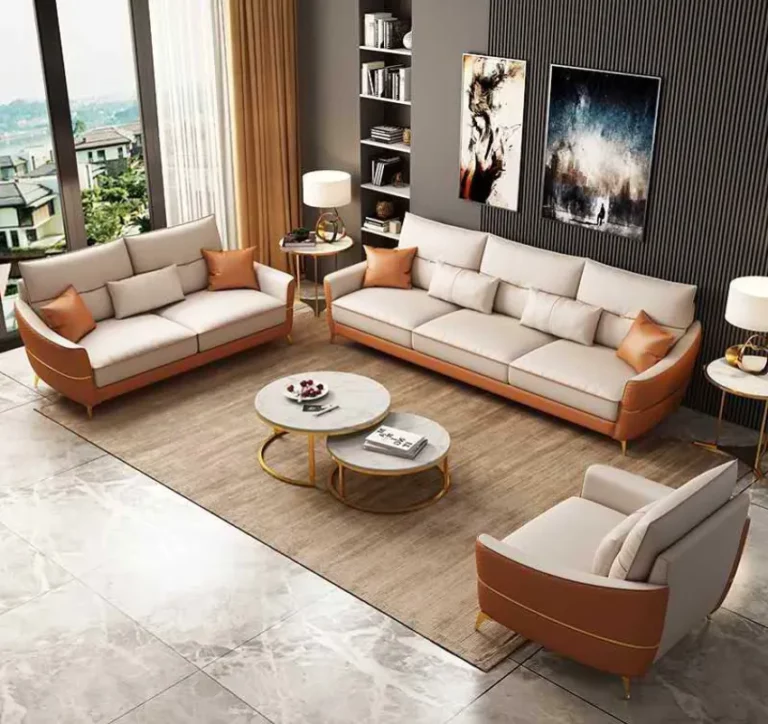 Best price fabric sofa New arrival White sofa living room 4 Seater