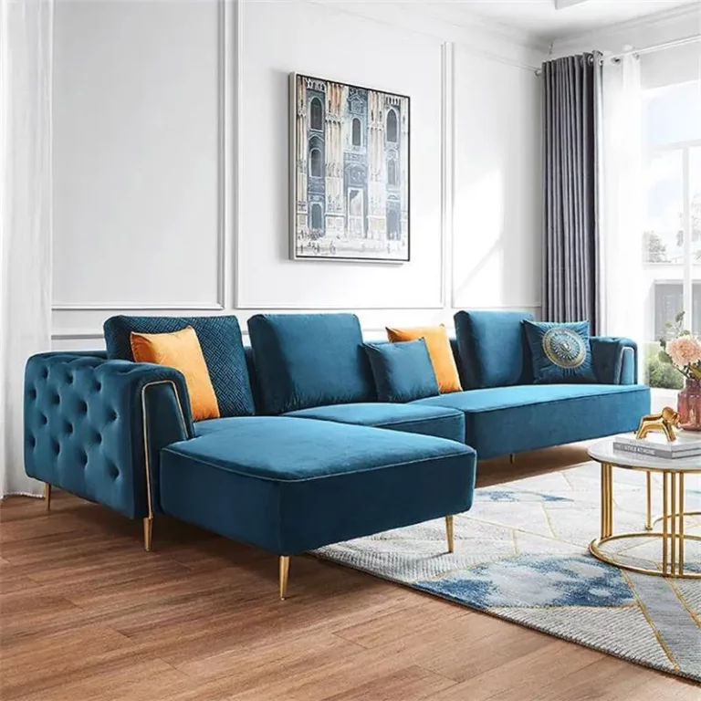 Modern Luxury Genuine Leather L Shape Corner Sofa With Ottoman Indoor Shaped Black Sectional Sofas Set For Living Room Furniture