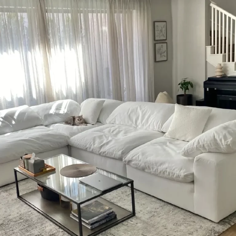 High quality comfortable cozy down white linen feather Cream Beige Fabric sofa L Shaped Corner modular sofa couch