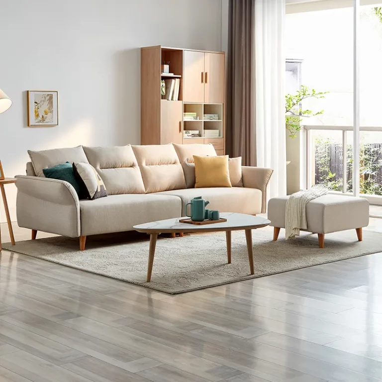modern living room fabric sofa 4 seats sofa set furniture