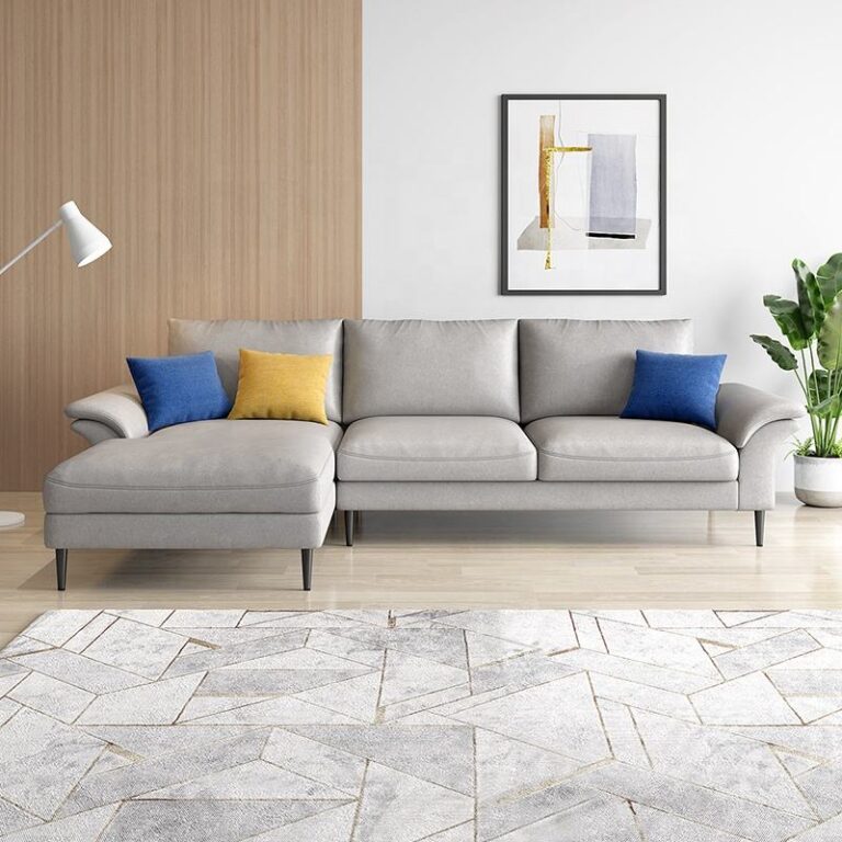 Luxury style designed living room furniture household modern sectional sofa fabric sofas