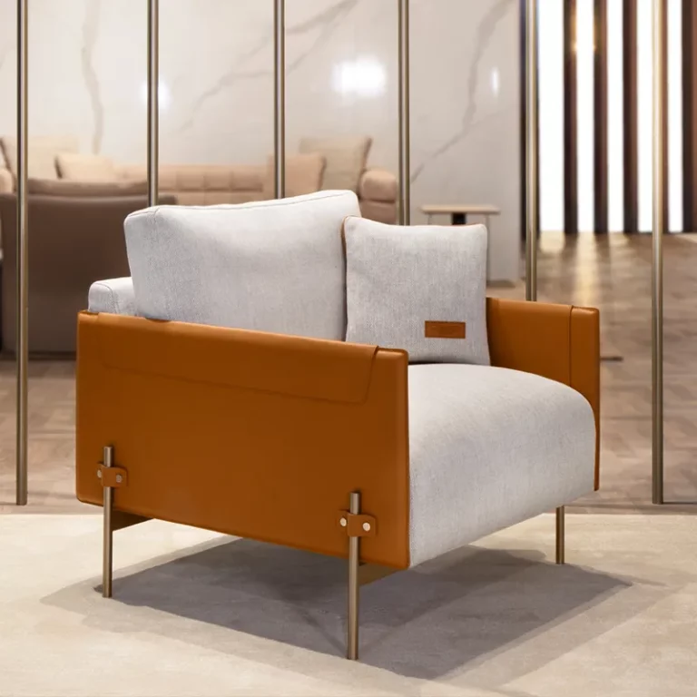 Modern Sofa Set Home Living Room Furniture Blue Sofa Cover Frame stainless steel Fabric Packing Modern Design sofa
