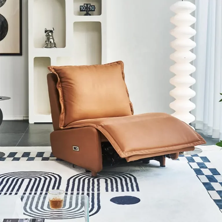 Recliner sofa Modern Accent Chairs With USB Charge Relaxing Furniture Leather Accent Chair