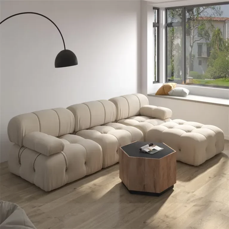 Sofas seccionales modulares en forma de L italianos chaise longue blanco sofa seccional sala de estar interior conjunto