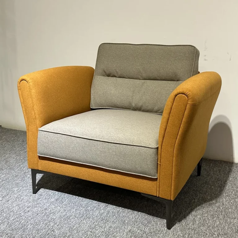 High Quality Modern Design Office Furniture Armchair Single Seater Fabric Office Sofa