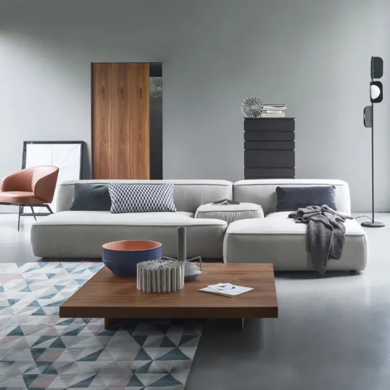 New Sofa Home Furniture Minimal Italian L Shape Corner Sofa Livingroom Furniture