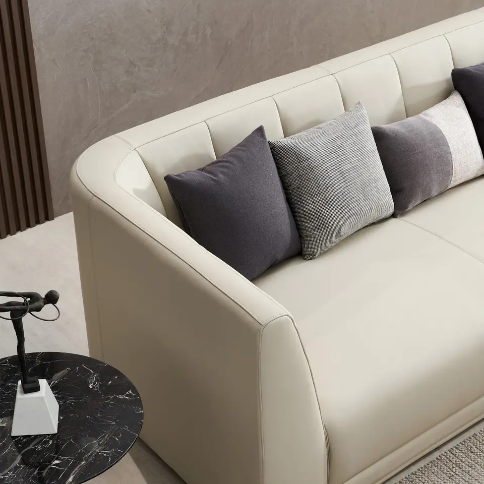 Lasted Design Modern Comfortable Upholstered Sectional Sofa Set Furniture Living Room