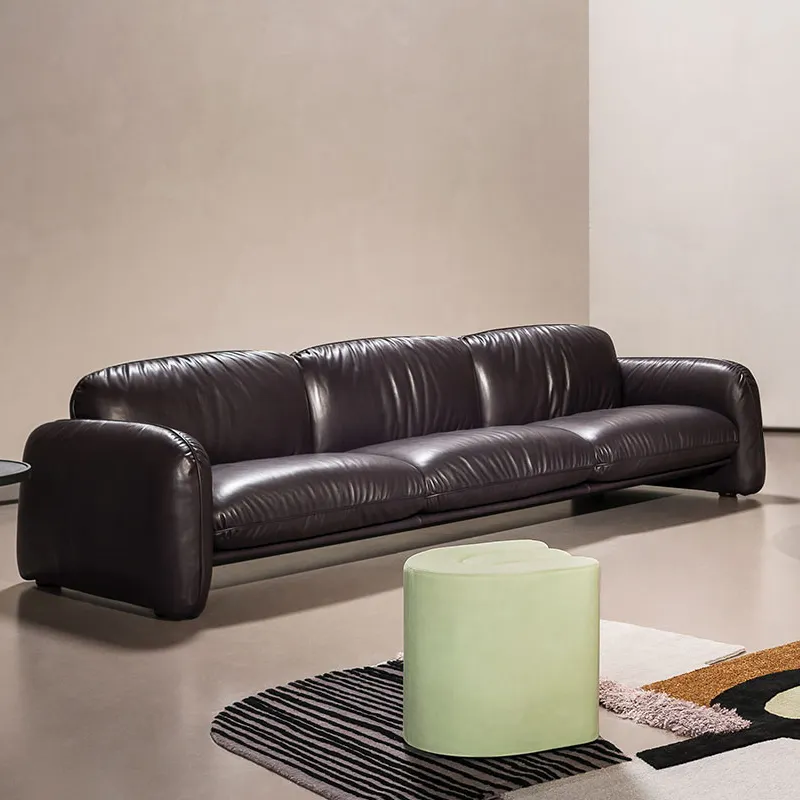 Italian style single sofa Technology fabric armchair villa living room high quality One Seat sofa
