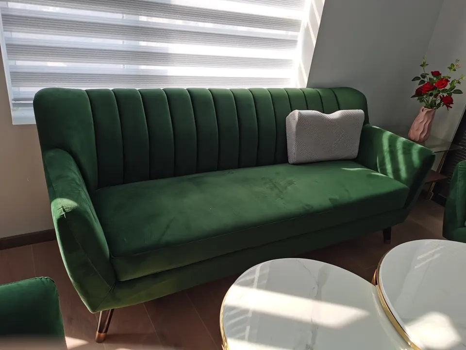 2023 Factory Direct Modern Design Living Room Corner Sofa Set Velvet Large Sofa Corner