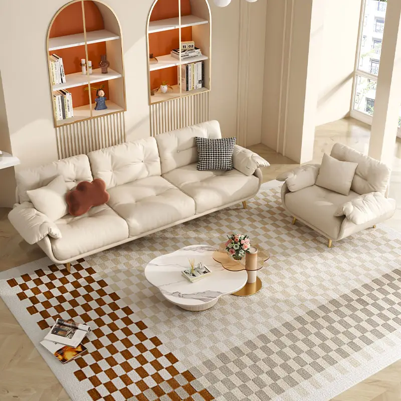 Technology fabric Upholstered Modern funiture Sectional Sofa set for Living Room