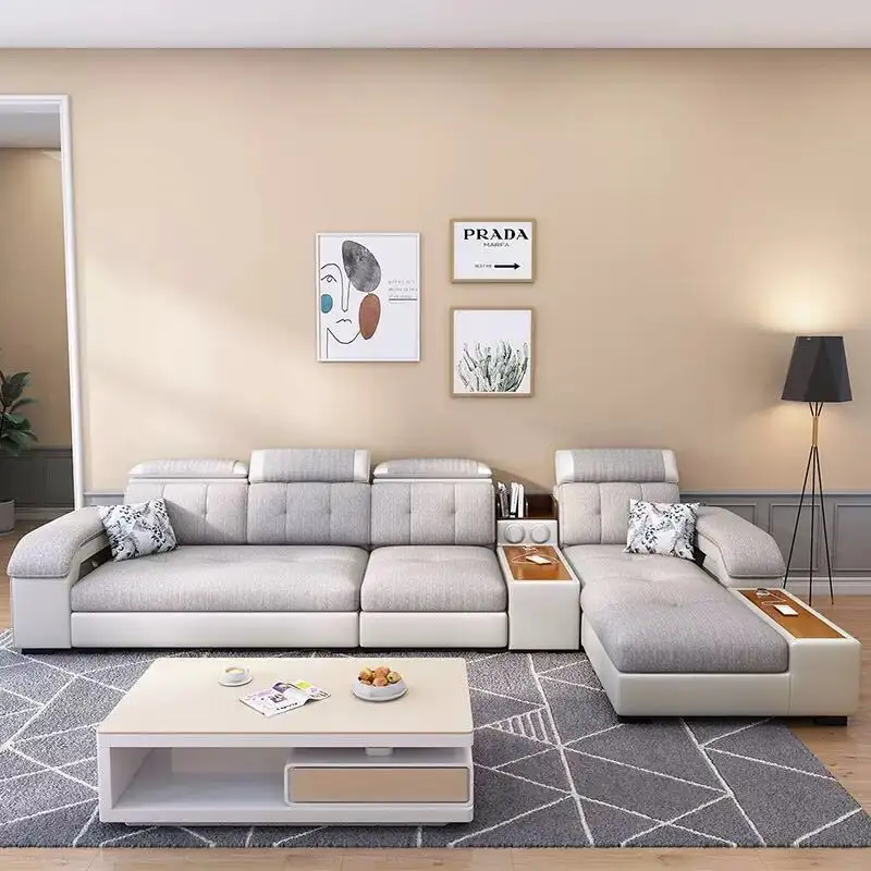 Living room furniture sofa set modern couch leather comfort designs wooden other luxury lounge pieces of living room furniture