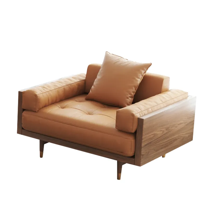 Modern three seaters wooden frame fabric couch furniture living room sofas set