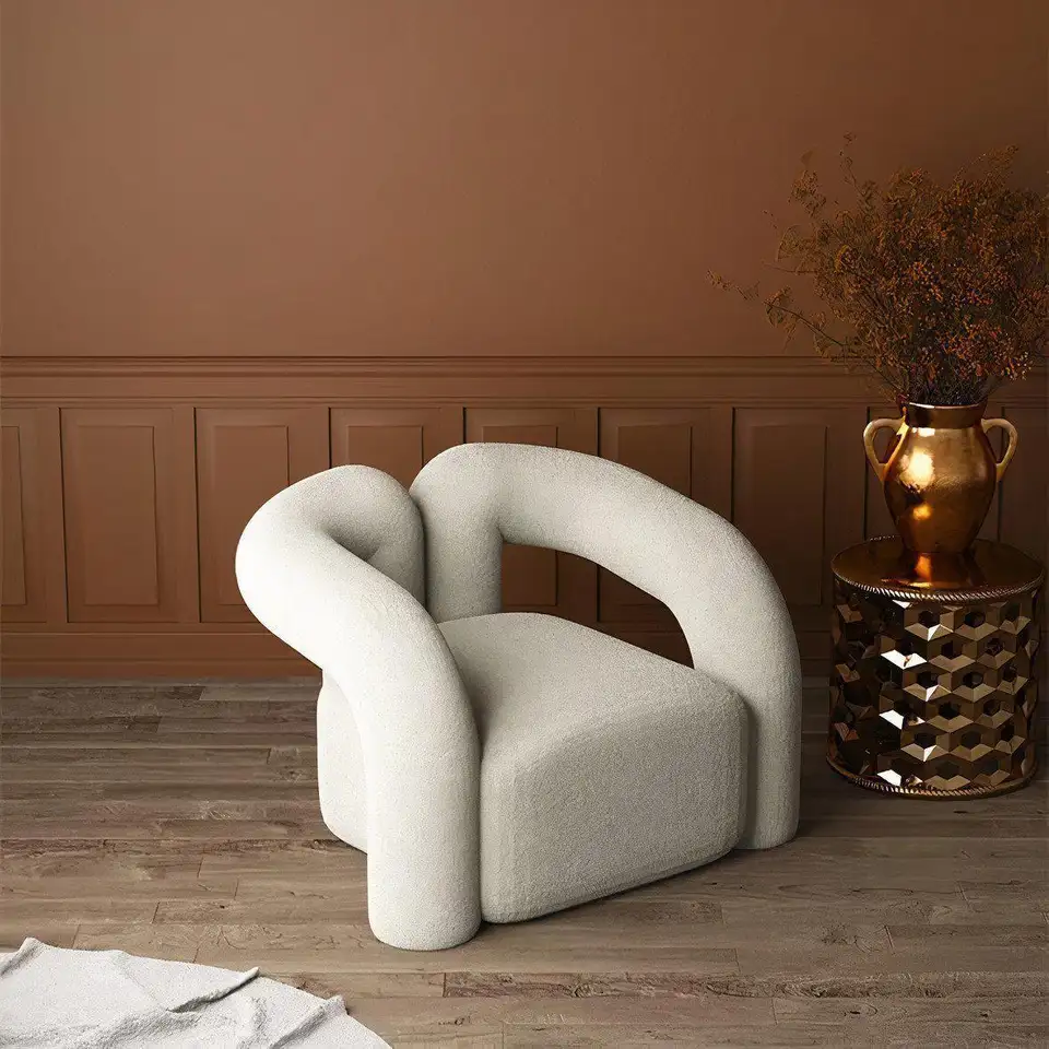 Nordic vision high quality sofa chair contemporary leisure chairs living room home furniture