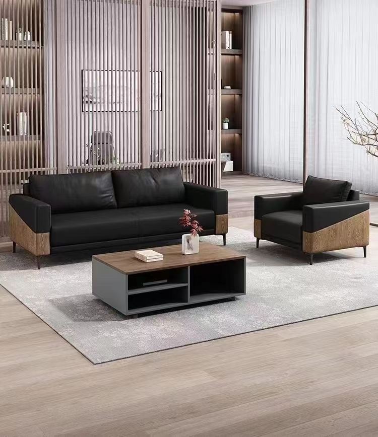 wholesale Home luxury sofa modern leather l shape living room sofa set furniture couch sofas