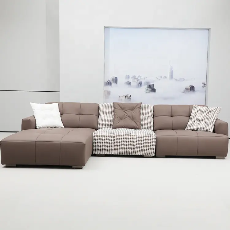 Home Furniture L Shape Living Room Large Corner Modern Simple Sofa Designs Luxury Sofa Living Room Sofas Set