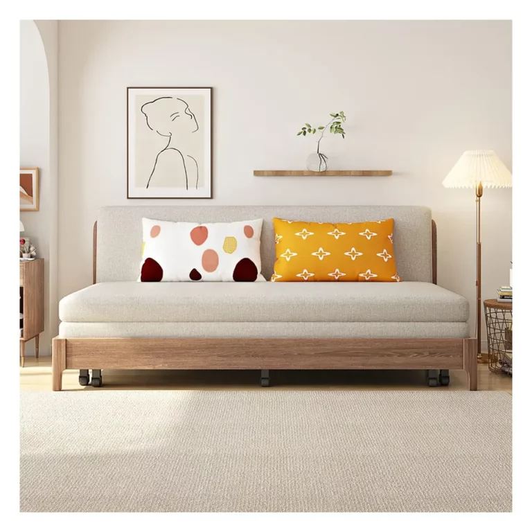 Soft velvet Sleeper fold single sofa bed with storage sofa cum bed wooden modern linen convertible folding sofa bed furniture
