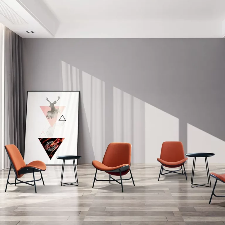 Wholesale Chair Supplier Custom High Quality Mold Foam Waiting Area Luxury Reception Design Lobby Chairs