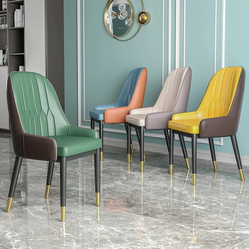Sofas Gold Luxury Metal Nordic Single Leather Office Chair Designs Upholstered Modern Home Living Room Sofas Set Furniture