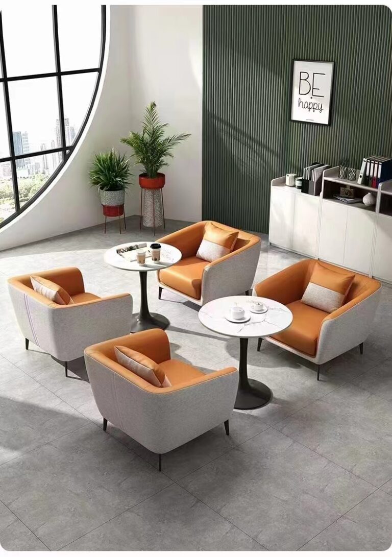 Nordic Dinning Chair Set Modern hotel luxury Fabric restaurant dining room chair