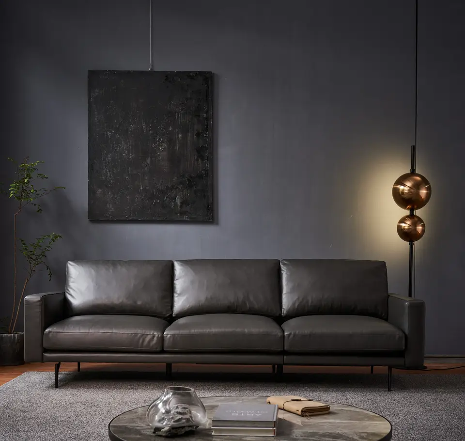 factory offer living room sets sleeper sectional sofa chaise longue leather corner sofa