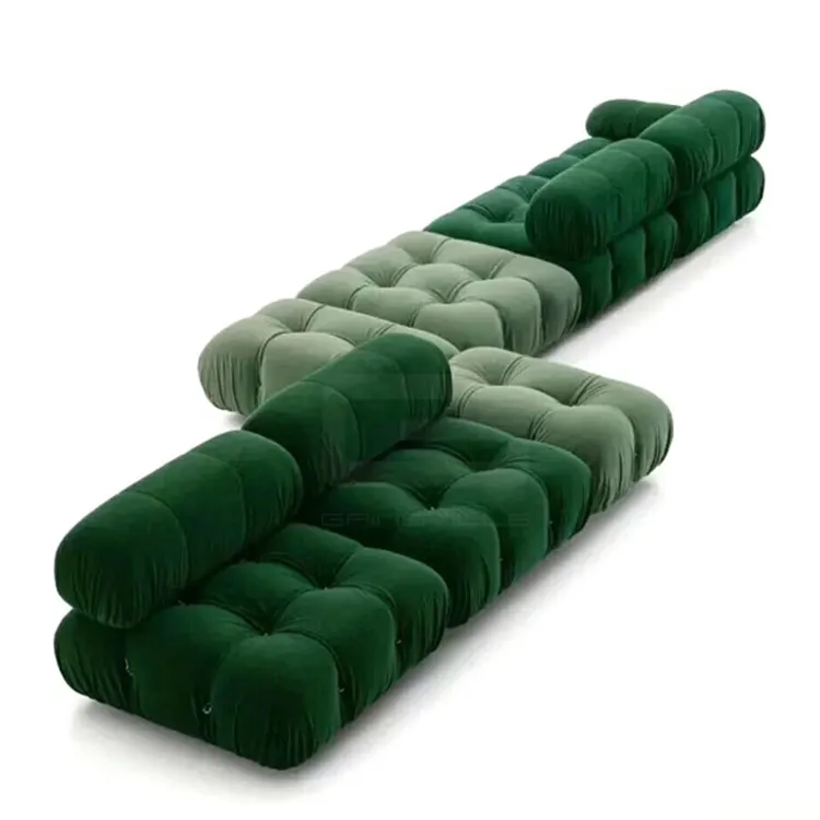 Italian Modern Design High Quality Fabric Sofa Set Living Room Sectional Sofa