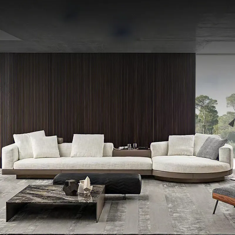 Hot selling modern living room fabric sectional sofa sets living room italian sofa sets