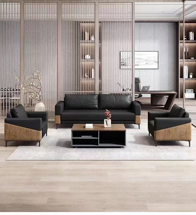 wholesale Home luxury sofa modern leather l shape living room sofa set furniture couch sofas