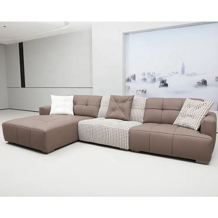 Home Furniture L Shape Living Room Large Corner Modern Simple Sofa Designs Luxury Sofa Living Room Sofas Set
