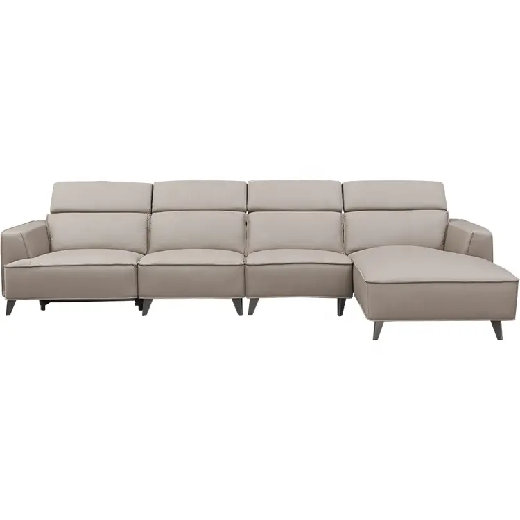 Sectional Sofa Living Room Upholstery Furniture Genuine Leather Fabric Sofa And Couch For Sofas