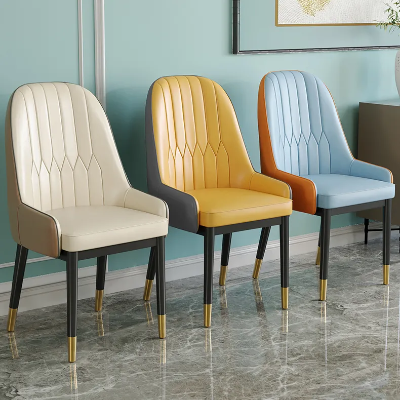 Sofas Gold Metal Nordic Single Leather Office Chair Luxury Designs Upholstered Modern Home Set Furniture Living Room Sofas