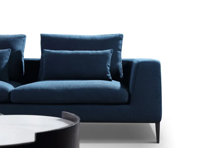 modern minimalist luxury living room furniture l shape fabric sofa