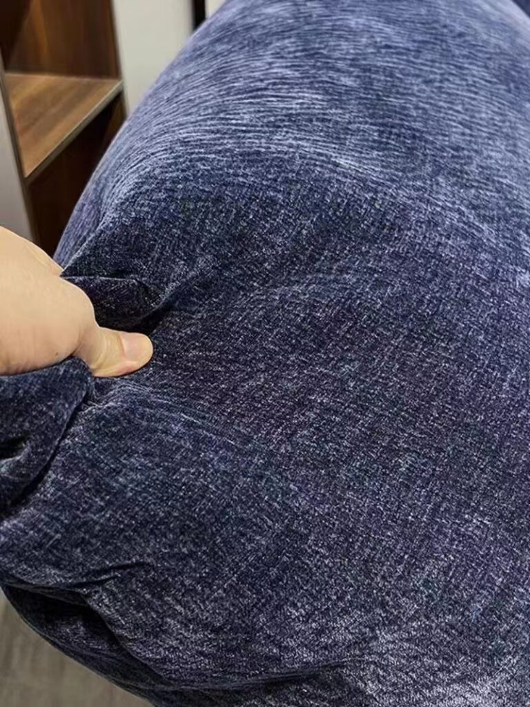 Ins French Style Bedroom Furniture Luxury Queen Bed Leathaire Petal Headboard King Size Bed